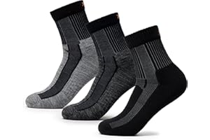 Occulto chaussettes de randonnée laine mérinos femme lot de 3 (modèle: Makalu)