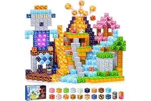 COOLJOYA Magnetische Bausteine,150 Teile Magnetbausteine Magnetspielzeug Magneten Kinder, Magnetische Bauwelt Spielzeug Magnetblöcke für Kinder ab 3 4 5 6 7 8 9 Jahre Christmas Adventskalender