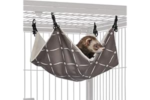 MidWest Homes for Pets Hamaca pequeña de diseñador Ferret Nation/Critter Nation