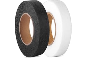 CZ Store ✮ Cinta termoadhesiva X2 | 50 m x 20 mm. Marca francesa✮ Dobladillo, cinta termoadhesiva transparente para tejidos: cortina, pantalones, vestido/jean/ropa (2)