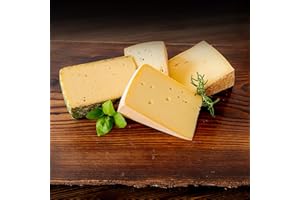 ‎PIKANTEN WURSTBARON® Hartkäse Paket 790g - Set aus verschiedenen Käsesorten am Stück - Käse Probierpaket