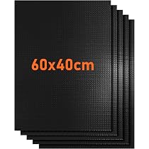 Lot De 4 Tapis De Cuisson Barbecue 40x30 Cm - Réutilisables, Résistants à La Chaleur (-70°C à +260°C), Noir - 2