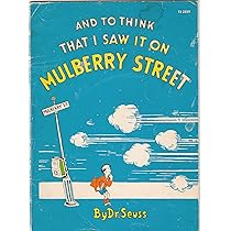 英語絵本 And to Think That I Saw It on Mulberry Street マルベリー