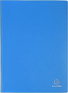Exacompta A4 Display Book Soft Eco Polypropylene 20 Pocket Blue - 8522E