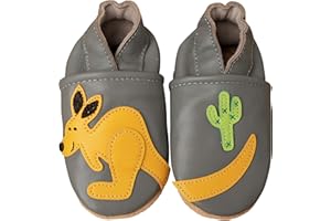 ENGEL + PIRATEN Engel und Piraten Krabbelschuhe - MARKENQUALITÄT VIELE Motive bis 4 Jahre Babyschuhe Leder Babyhausschuhe Lauflernschuhe Lederpuschen Hausschuhe