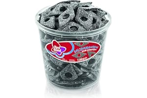 ‎RED BAND Red Band Salzdiamanten - Großpackung: 1,18 kg Dose - Süß-salzige Weichlakritze - Kleine Schätze in großen Portionen - Holländische Qualität