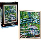 LEGO 31220 Art Claude Monet &ndash; Nil&uuml;fer G&ouml;l&uuml; &Uuml;zerinde K&ouml;pr&uuml;