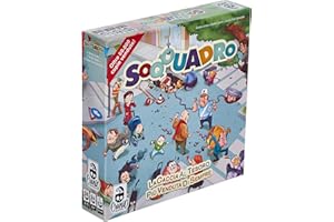 Cranio Creations - Soqquadro Gioco da Tavolo, multicolore, CC029, 6+ anni, Carte Sfida, Tabellone, Pedine Giocatore, Una casa
