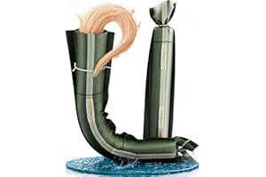 20x Sandsäcke Silosandsäcke geeignet für Hochwasserschutz, 25cm x100cm mit Griff, Zugband und Tragegriffen, Silosäcke zum befüllen, UV-beständiges hochwertiges Monofilgewebe