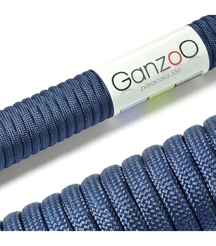 Brotree Paracorde 2mm 30M Corde 100% Nylon 3 Brins Type I Pour Extérieur, Artisa