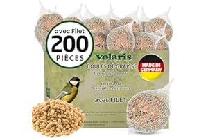 Eggersmann Volaris - Boule de graisse filet oiseaux sauvages - 200 pcs, 18 kg