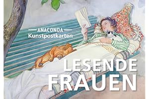 Postkarten-Set Lesende Frauen: 18 Kunstpostkarten aus hochwertigem Karton. ca. 0,28€ pro Karte (Anaconda Postkarten, Band 36)
