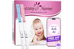 ‎EASY@HOME Easy@Home 50 Ovulationstest + 20 Schwangerschaftstest Frühtest - Empfidlich Kinderwunsch Fruchtbarkeitstests für Eisprung 25 mIU/ml und Schwangerschaftstests mit Optimaler Sensitivität