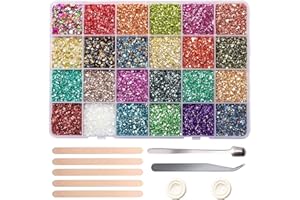 PRETTME Crushed Glass Craft Glitter Fine for Resin Art, 24 Colors Irregular Metallic Crystal Chips Broken Glass Sprinkles Chunky Flakes Sequins for Nail Arts DIY Vase Filler Epoxy Jewelry Making Decorations