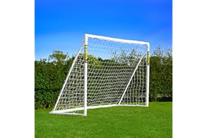 FORZA Football Goal Replacement Nets [NET ONLY] | Heavy-Duty Weatherproof Netting for Football, Futsal, GAA, and Hockey Goals | 10 Size Options | Goal Not Included