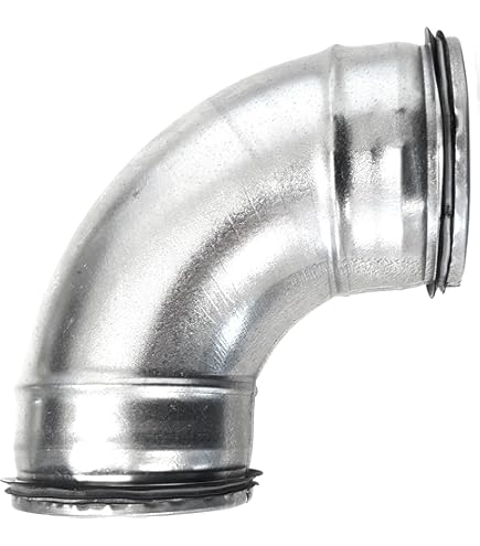 Luftkanal 100mm X 1,15m - Verzinkter Stahl Abluftkanal Für Trockner