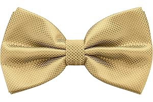 BomGuard Nœud papillon hommes - pour smoking veste, avec crochet, noeux déjà lié et réglable