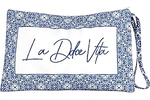 PETTI Artigiani Italiani - Pochette da Donna, Pochette Portatrucchi, Borsello Mare, Borsa a Mano, Borsetta Piccola, Trousse da Viaggio, Beauty Case, Dolce Vita, 100% Made in Italy