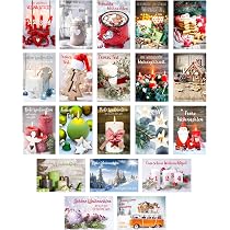 Amazon Card Gift Edition Seidel Set Di 20 Biglietti Di Natale Esclusivi