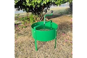Gr8 Garden Rotary Soil Sifter Compost Sieve Large 18 litre Earth Riddle Screener Gardening Tool
