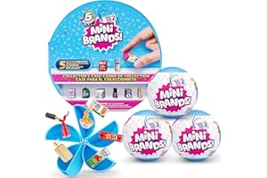 Mini Brands Series 2 Starter Kit, Collector Case Combo Pack (1 Case & 3 Capsules) by Zuru