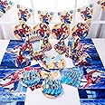 MEILIS 90pcs Set Spiderman Theme Party Disposable Tableware Set Decoration Supplies Christmas Table Cloth Set for Kids Favor Birthday Decoration Props