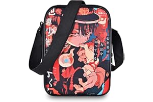 Roffatide Anime Toilet Bound Hanako Kun Bolso Bandolera Bolsa de Mensajero Pequeña Bolso Bandolera Oxford Bolso de Hombro