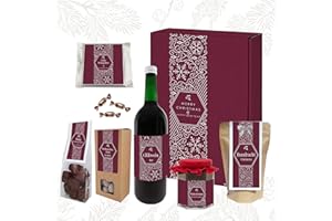 ‎HANDELSAGENTUR KASBERGER Natura Snowflake Geschenkbox | Tolles Geschenk für Frauen zu Weihnachten | Set mit weihnachtlichen Süßwaren | Edles Feinkostpräsent (Snowflake 3)