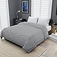 KEA Microfibre Reversible Single Bed Comforter/Duvet for All Weather (Grey, 250GSM)|Comforter Single