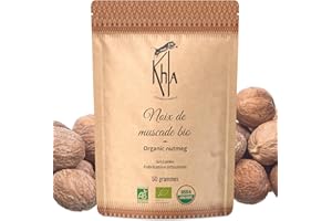 Khla - Nuez Moscada Integral Ecológica - Sobre Fresco 50g - Nuez Moscada de Sri Lanka