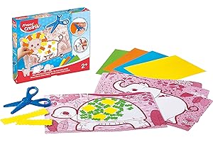 Maped Creativ Early Age My First Collages Kit de corte y pegamento, diseño variado, actividades divertidas para niños a partir de 2 años