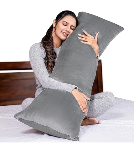 Necxy Body Pillow for Sleeping – 4 Feet Long Full Body Support