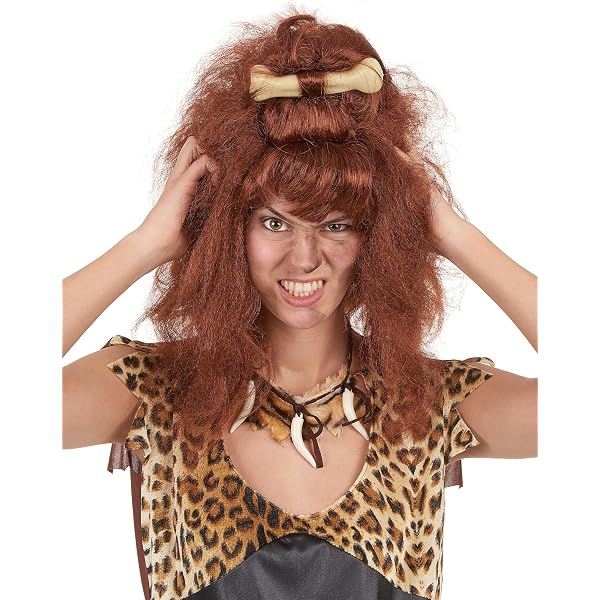 DÉGUISEMENT FEMME DES CAVERNES FILLE