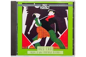 Jazz Cafe Tunes From The 1930s, 40s Vintage Blends by Past Perfect. Cool, Smooth, Swing Jazz, Bebop & Ballads