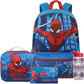 Get Trend Marvel Spiderman | Spidey Children's School Backpack Set 4 Pieces, Large Backpack 46 cm with 500 ml Water Bottle, S