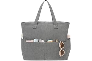 LEDAOU Duża torba plażowa z zamkiem błyskawicznym, wodoszczelna, torba na ramię, torba na zakupy, odporna na piasek, z zamkiem błyskawicznym, na basen, fitness, torba podróżna dla rodziny