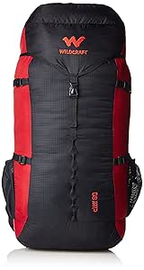 wildcraft red backpack