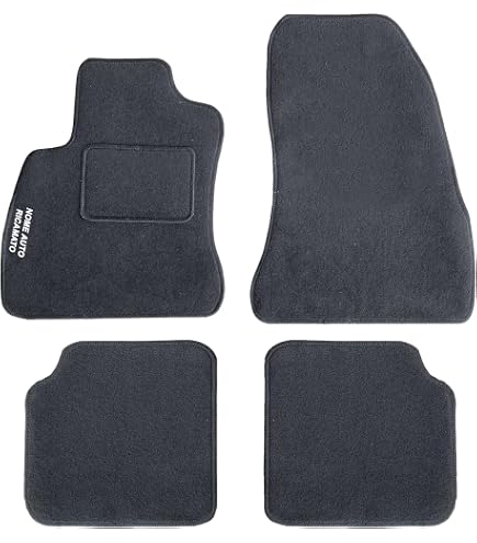 MTM Tappetini per DR Motor DR6 2017-2021 su Misura Sagomati come Originali, Battitacco in Moquette, Bordo Antiscivolo, cod. One 8455