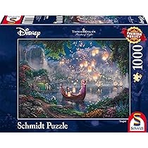 Schmidt Spiele 59480 Disney Rapunzel Thomas Kinkade