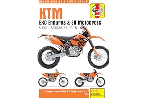 KTM EXC Enduros & SX Motocross sohc 4-strokes (00 - 07)