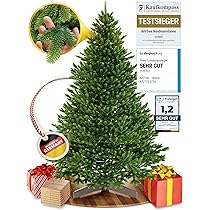 Weihnachtsbaum Künstlich 220cm TESTSIEGER - Naturgetreu Aus EU Produktion