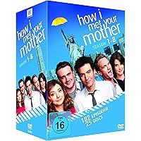 How I Met Your Mother - Season 1-8 Komplettbox (exklusiv bei Amazon.de) [25 DVDs]