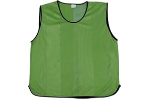 Sterling Sports 5 X Training Bibs Sports Mesh Football Bibs Adult - Quick Dry Football Training Equipment For Soccer, Rugby, Basketball & Cricket