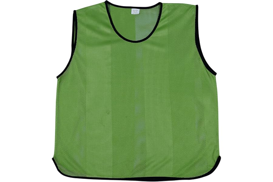 Sterling Sports 5 X Training Bibs Sports Mesh Football Bibs Adult - Quick Dry Football Training Equipment For Soccer, Rugby, Basketball & Cricket