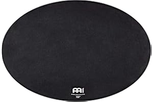 Meinl Cymbals Drum Mute 18 Zoll Trommel Dämpfer - Schlagzeug Zubehör, Schwarz (MDM-18)