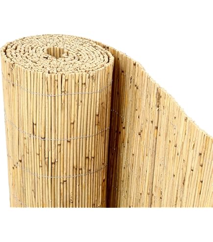 bambus-discount.com Balkon Sichtschutzmatte PVC Sylt 140 x 200cm in  nussbraun - Sichtschutz Kunststoffmatte UV-Bestndig 1,4m x 2m : Amazon.de:  Garten
