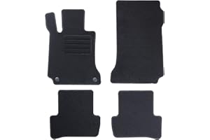 CARMAT Tekser tekstylne dywaniki pasujące do Mercedes-Benz klasy C W204 rok produkcji 2007-2014 Basic