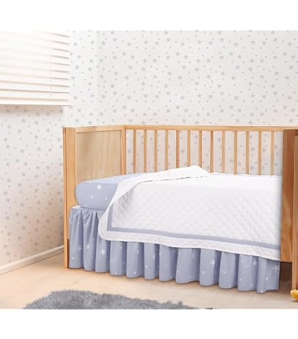 Parure De Lit Bébé Dumbo Grey 2 Pièces - 100% Coton - Housse Couette 100x135 Cm + Taie 40x60 Cm