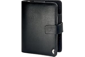 Avery Zweckform 50108 - Porta agenda con raccoglitore ad anelli, 150 x 190 mm, formato standard Midi, chiusura con linguetta