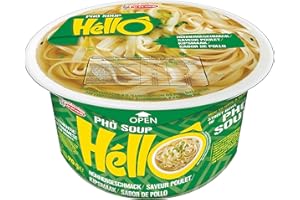HELLO PHO Fideos instantáneos de arroz, pollo, sin gluten - 1 x 70 g